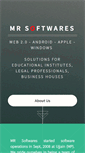 Mobile Screenshot of mrsoftwares.in